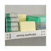 C-Line Products Clear Magnetic Label Holders, Side Load, 6 x 1, Clear, PK10 87810